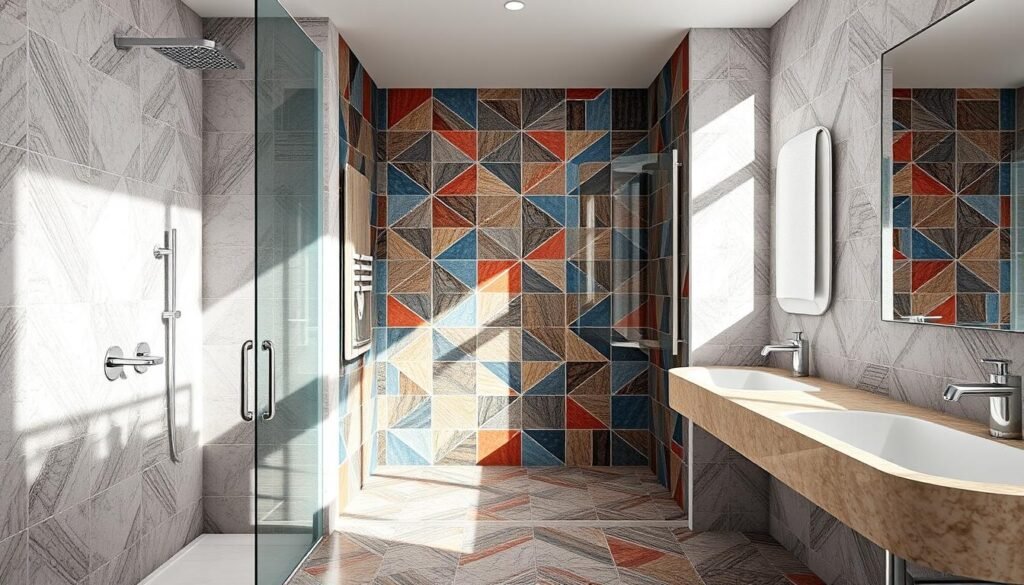 Innovative Shower Tile Designs