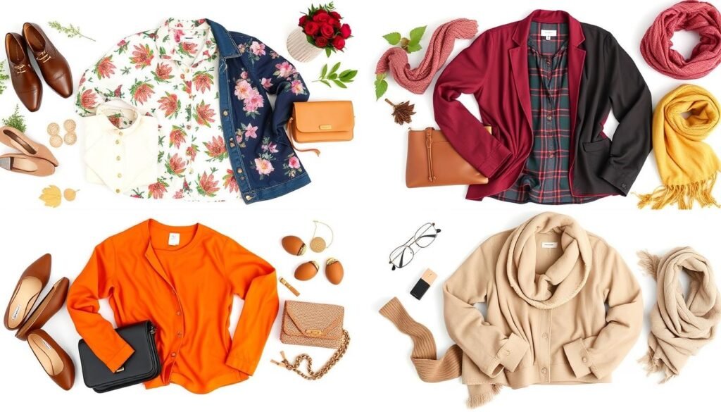 Seasonal capsule wardrobes