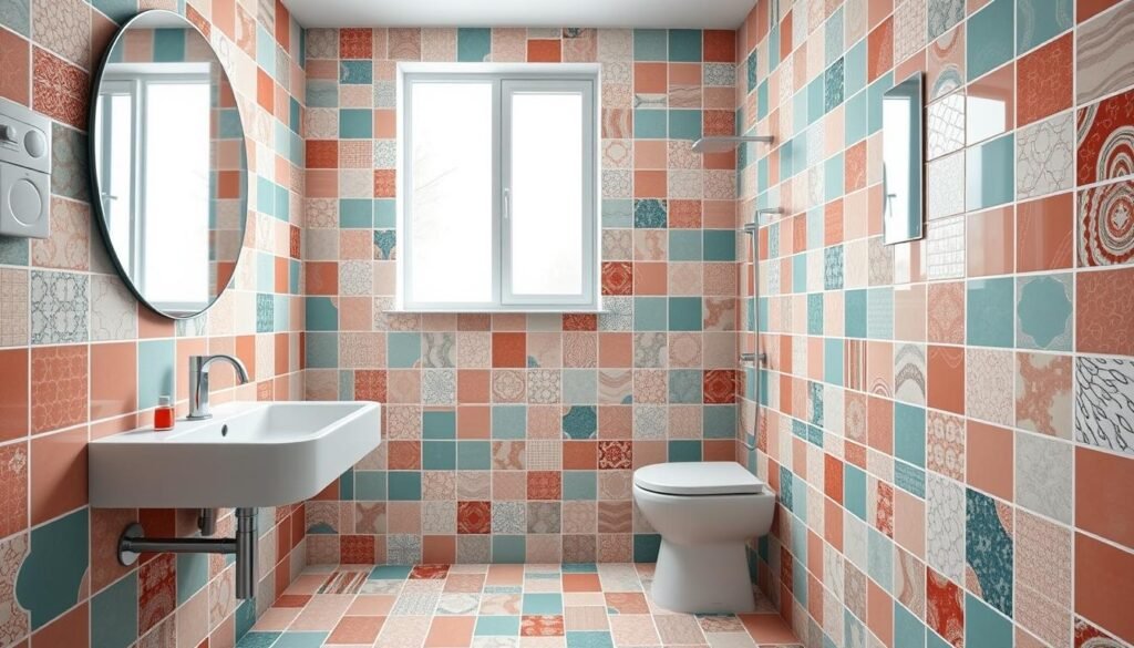 bathroom tile colors