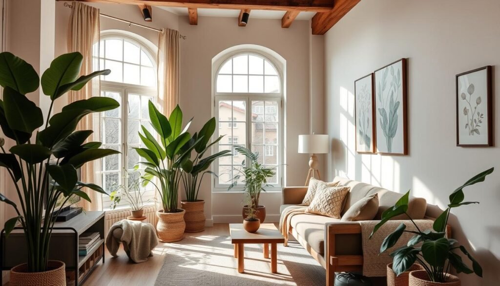 nature-inspired decor for apartments