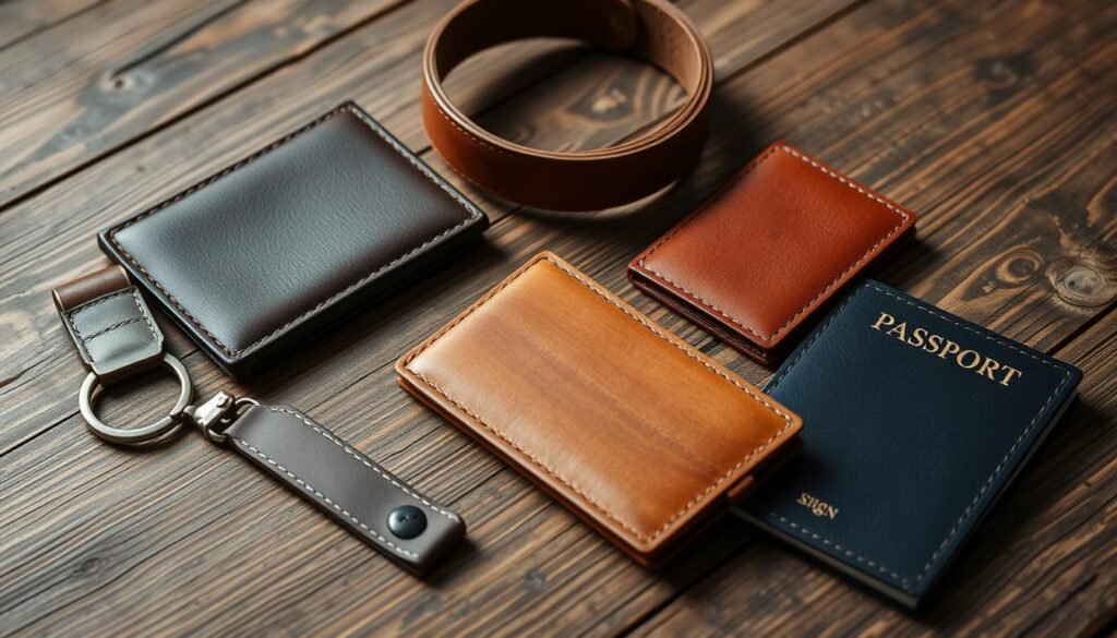 Leather accessories