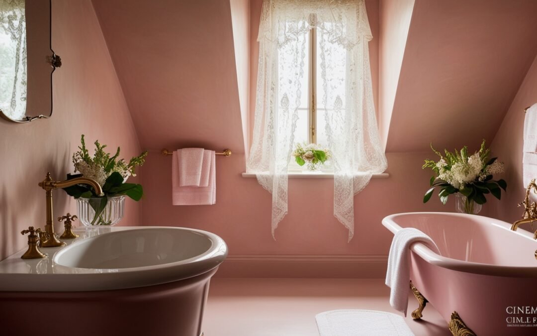 Vintage Vibes: Creating a Retro-Inspired Pink Bathroom