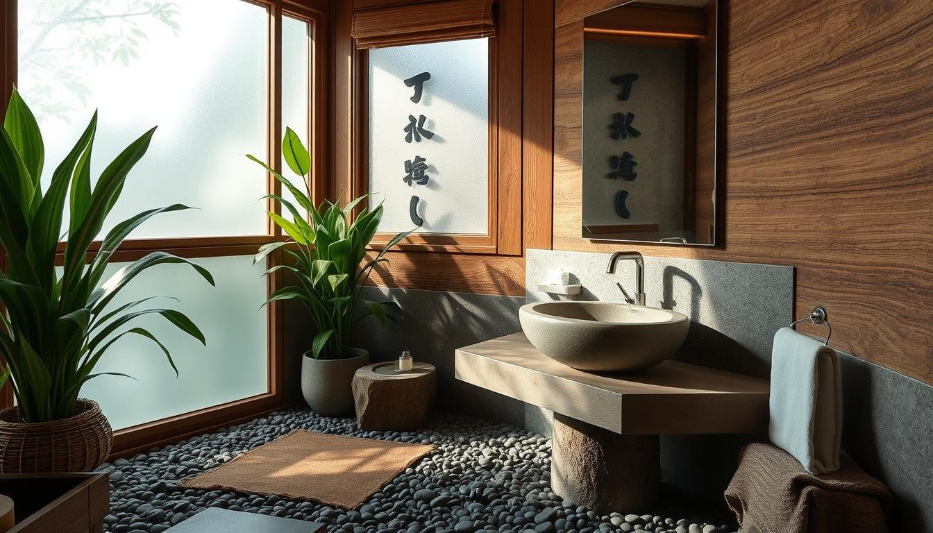 Nature-Inspired Bathroom