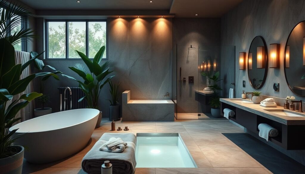 couples' spa-like bathrooms