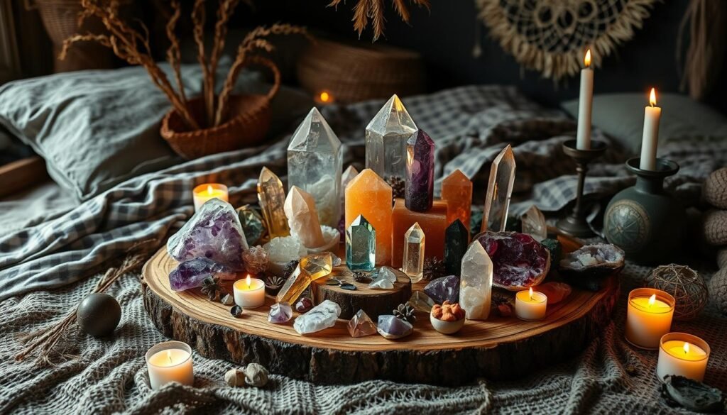 crystal arrangements