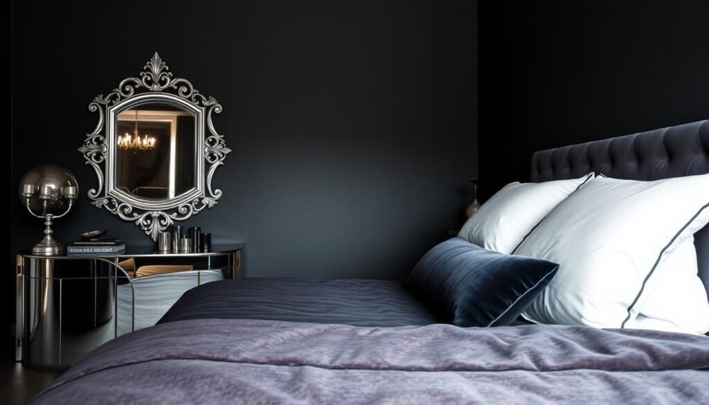 metallic and reflective surfaces
