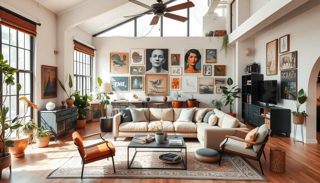 open-concept living