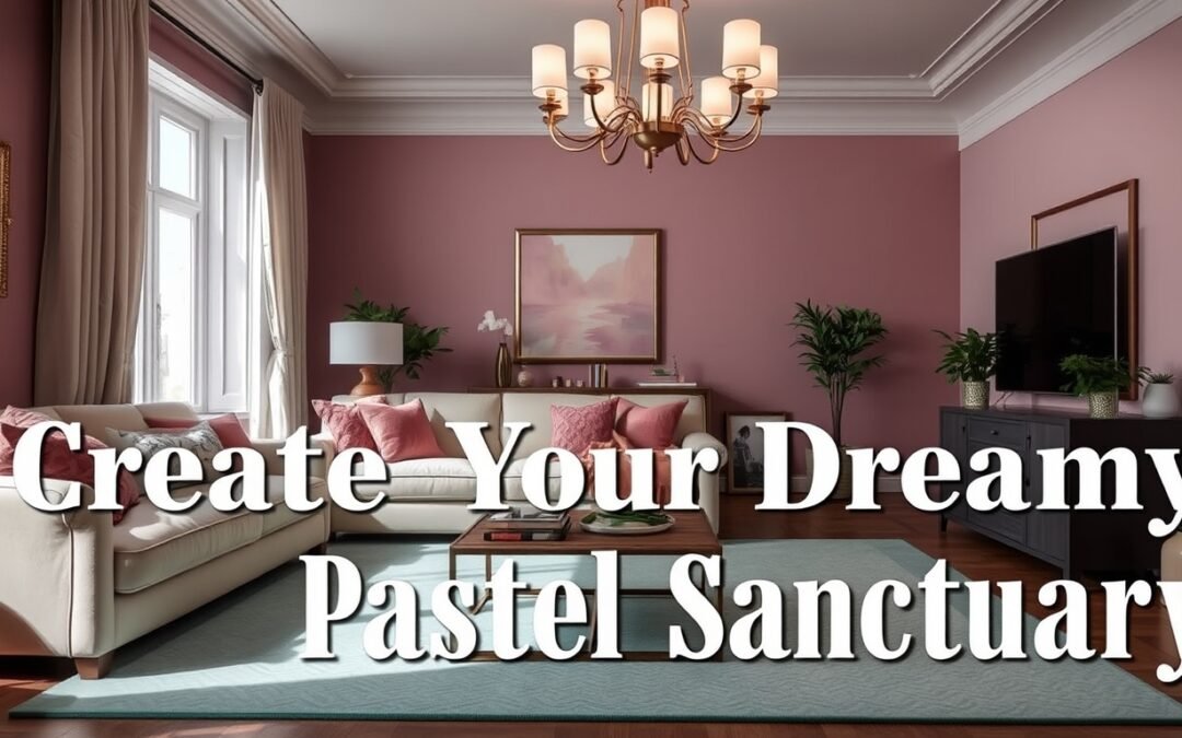 10 Dreamy Pastel Living Room Ideas to Create a Cozy and Elegant Space.