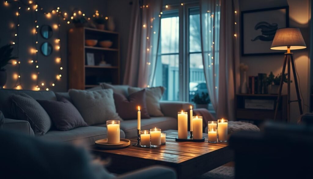romantic lighting